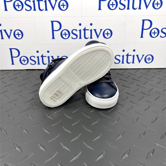 Buscemi 100MM Toddler Alce Oceano Leather Sneakers EU T28 US 11.5 - Picture 5 of 7